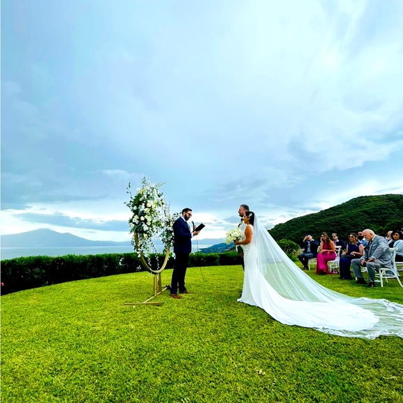 Stunning Catedral lace veil main image 5